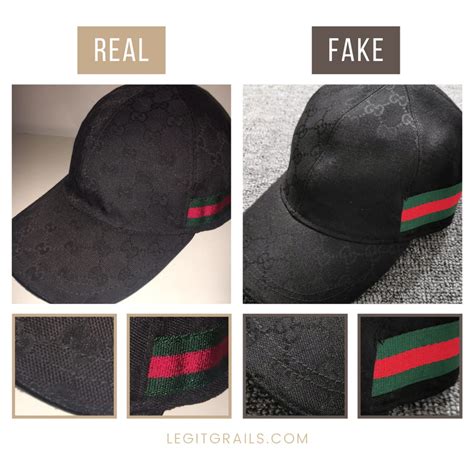 fake vs real gucci cap|knock off Gucci hats.